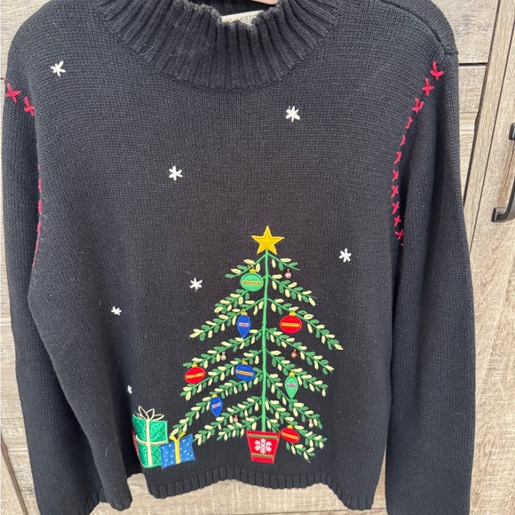 Classic Elements Sweaters - Vintage Classic Elements Christmas Tree Sweater